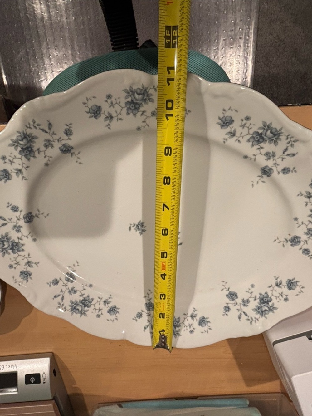 Set of‎ 2- Johann Haviland “Blue Garden” fine China Platters - Picture 4 of 6